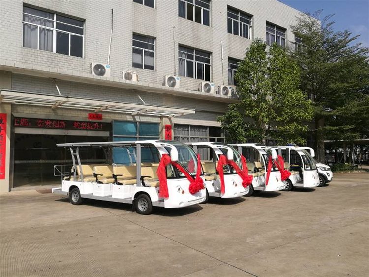 電動觀光車為人們旅游出行帶來便利